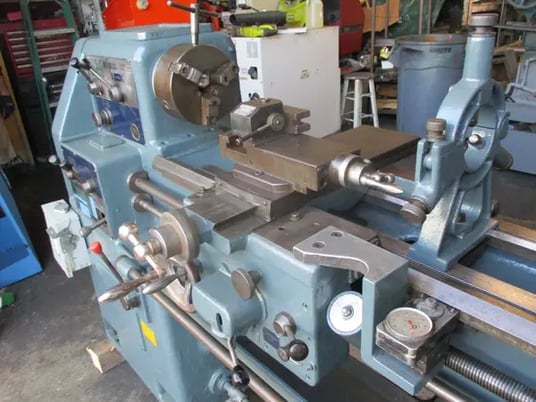 14" x 30" Takisawa Webb #TSL-800, engine lathe, 1-3/8" bore, 30-1500 RPM, #3MT - Image 5