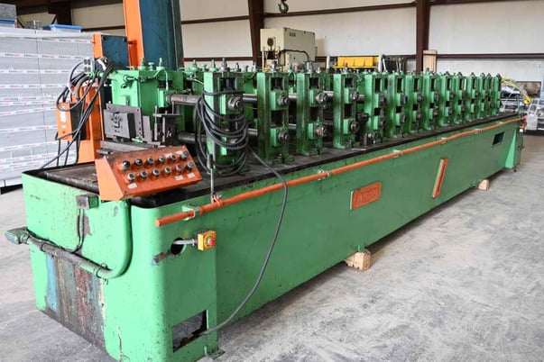 14 Stand, Ardcor #F15-2-1/2-15, rollformer, 2-1/2" spindle diameter, 15" roll space, 16" horizontal centers - Image 2