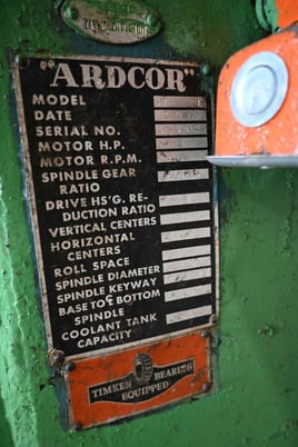 14 Stand, Ardcor #F15-2-1/2-15, rollformer, 2-1/2" spindle diameter, 15" roll space, 16" horizontal centers - Image 8