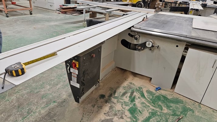 Robland #NZ-3200, Sliding table Saw, 15-3/4" saw blade diameter, 10' sliding table length, 4.92" saw height - Image 2