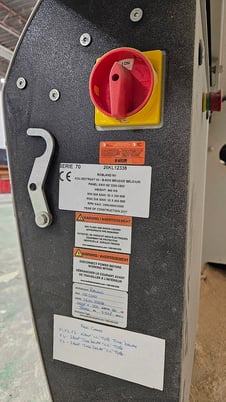 Robland #NZ-3200, Sliding table Saw, 15-3/4" saw blade diameter, 10' sliding table length, 4.92" saw height - Image 3