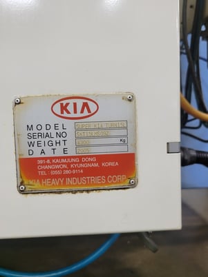 Hyundai Kia #SKT15LMS, CNC Lathe, 6k RPM, 1.75" diameter spindle, Ecoloader, Fanuc Oi-TB, 2005 - Image 5