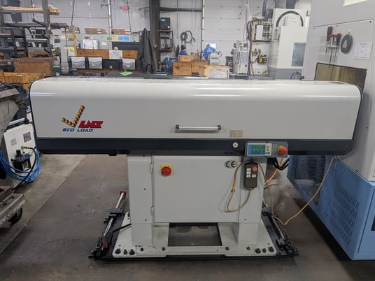 Hyundai Kia #SKT15LMS, CNC Lathe, 6k RPM, 1.75" diameter spindle, Ecoloader, Fanuc Oi-TB, 2005 - Image 6