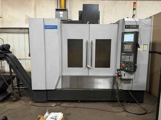 Sharp #SV-4328ST, CNC vertical machining center, 24 automatic tool changer, 43.3" X, 27.5" Y, 24" Z, 10000 - Image 2