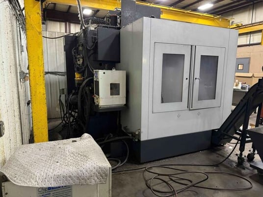 Sharp #SV-4328ST, CNC vertical machining center, 24 automatic tool changer, 43.3" X, 27.5" Y, 24" Z, 10000 - Image 4