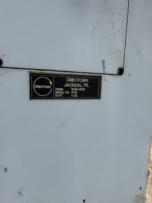 Orbitform #516B-0000, 2 head orbital rivet machine - Image 4