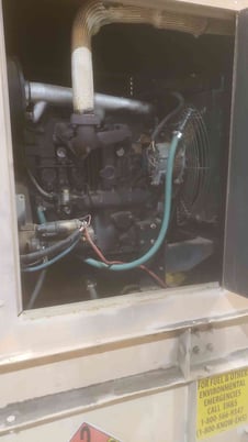 30 KW Magnetek #RD370, Diesel Generator, 1 & 3PH, 798 Hrs - Image 2