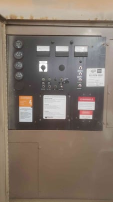 30 KW Magnetek #RD370, Diesel Generator, 1 & 3PH, 798 Hrs - Image 4