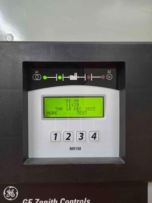 GE Zenith Controls #MX150, Mechanical automatic transfer switch, Microprocessor Controller - Image 2