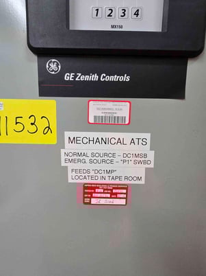 GE Zenith Controls #MX150, Mechanical automatic transfer switch, Microprocessor Controller - Image 5