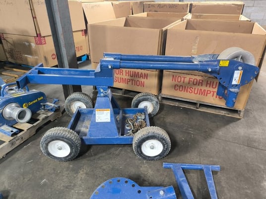 Current Tools, Cable Puller System, Carriage Reel, Stand, Coupling, Accessories - Image 2