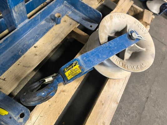 Current Tools, Cable Puller System, Carriage Reel, Stand, Coupling, Accessories - Image 4