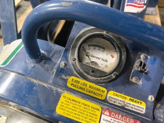 Current Tools, Cable Puller System, Carriage Reel, Stand, Coupling, Accessories - Image 7