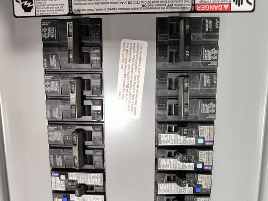 250 Amp, Siemens P1A42VA250ATST, Panelboard, 120/240 Volts, 1PH, 3W, 42 Space, S44B B44, unused, 2024 (4 - Image 7