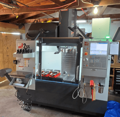 Haas #VF-2SS, CNC vertical machining center, 30 automatic tool changer, 30" X, 16" Y, 20" Z, 12000 RPM, #40 - Image 2
