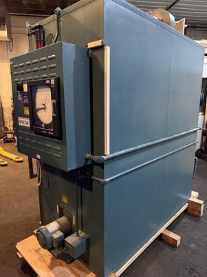 56" width x 60" H x 32" L Grieve #SB-350, cabinet oven, gas fired, class A, solvent rated, 350&deg;F - Image 3