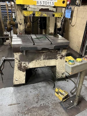 88 Ton, Stamtec #G1-80, single crank gap frame press, 5.91" stroke, 13" Shut Height, 3.15"ram adj., 35-80 - Image 3