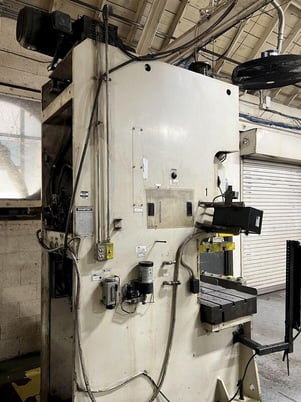 88 Ton, Stamtec #G1-80, single crank gap frame press, 5.91" stroke, 13" Shut Height, 3.15"ram adj., 35-80 - Image 5