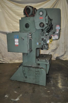 45 Ton, Bliss #C-45, OBI press, 3" stroke, 12.25" Shut Height, 3" ram adj., 120 SPM, 29.5"x18"bed, air clutch - Image 2
