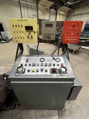 200 Ton, Minster #E2-200-48-36, straight side double crank press, 8" stroke, 24" Shut Height, 8" ram adj., 60 - Image 7