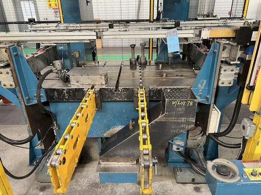 220 Ton, Komatsu #OBS-200-61, SSSC press, 11.8" stroke, 21.7" Shut Height, 4.72" ram adj., 25-50 SPM, 57.1" - Image 7