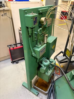 32 Ton, Nidec Minster #B1-32, stamping OBI press, 1.5" stroke, 2.25" slide adj., 200 SPM, Wintriss DiPro 1500 - Image 7