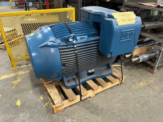 600 HP 1800 RPM WEG, Frame 586T/587T, TEFC, 460 Volts (F1) - Image 1