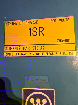 2000 KVA 13800 Primary, 600 Secondary, Westinghouse - Image 3