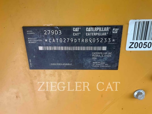 Caterpillar 279D3, Track Loader, 2408 hours, S/N: RB905233, 2023 - Image 6