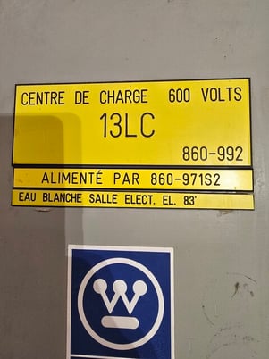 2000 KVA 13800 Primary, 600Y/346 Secondary, Westinghouse - Image 3