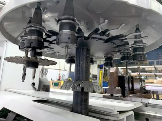 FOM Industrie #ARGO-70, CNC Profile Machining Center, 261" X, 43.3" Y, 16.7" Z, 17000 RPM, 2022 - Image 3