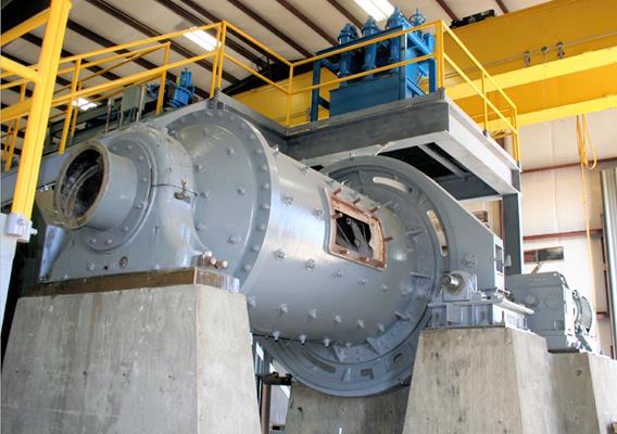 5' x 7' Hardinge, Magnetic Regrind Ball Mill, w/ motor - Image 1
