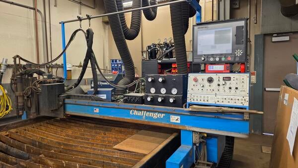 C & G Challenger, Plasma Cutting System, Burny LCD+ Control, 300A, 4' x8' table - Image 2