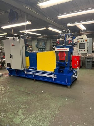 8" x 10" IRM #8010, 2-High Rolling Mill, satin, 40 HP gearmotor, 3PH - Image 1