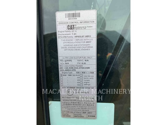 Caterpillar 32307, Crawler Excavator, 3250 hours, S/N: RAZ00293, 2018 - Image 8