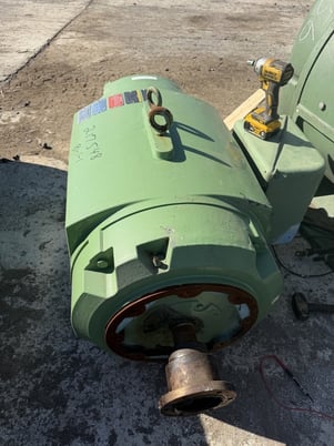 300 HP 3570 RPM Baldor, Frame 449TSC, ODP, BB, 2300 Volts, Rebuilt - Image 2