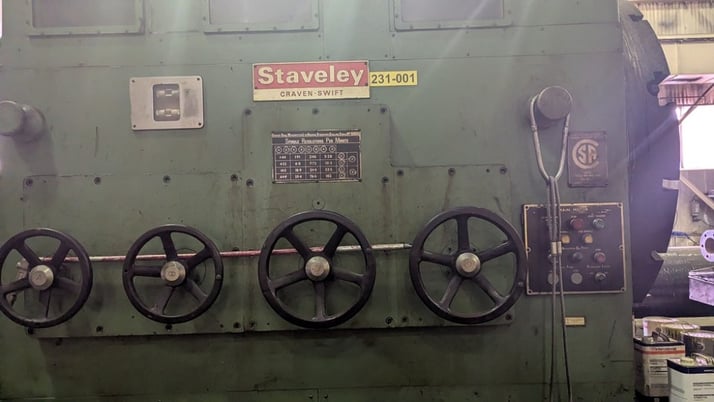 Staveley Roll Grinders, 56 foot bed and 7 foot width (2 available) - Image 6