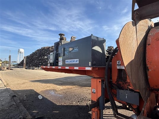 Al Jon #580CL, Car Logger Baler w/ Boom, 19-1/4' x 10' x 3.6' open chamber, 17-20+ metric tons/hour, Cummins - Image 3