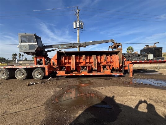 Al Jon #580CL, Car Logger Baler w/ Boom, 19-1/4' x 10' x 3.6' open chamber, 17-20+ metric tons/hour, Cummins - Image 5