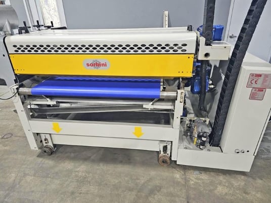 Sorbini #Smartcoater-SP1, Roll Coater, 34.5" working/pass-through height, (2) 53" wide heads, 9-3/4" diameter - Image 1