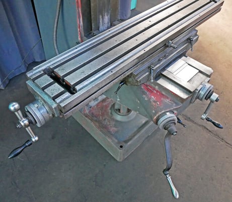 Republic-Lagun #FTV-2, Vertical Milling Machine w/DRO, 9" x 48" table, 34.6" x 16" x 16" travel, 22-3/16" - Image 5