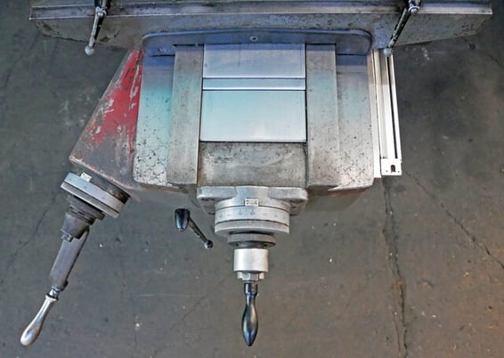 Republic-Lagun #FTV-2, Vertical Milling Machine w/DRO, 9" x 48" table, 34.6" x 16" x 16" travel, 22-3/16" - Image 9