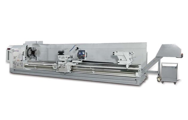 50.2" x 60"/480" Proking #PA-50, gap lathe, 39.8" swing over cross slide, 6-22" bore, 30 HP, tailstock - Image 1