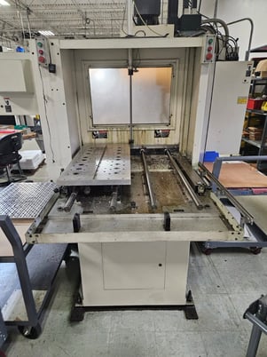 Fadal #VMC4020HT, vertical machining center, 40" X, 20" Y, 20" Z, 7500 RPM, 24 automatic tool changer, 4th - Image 3