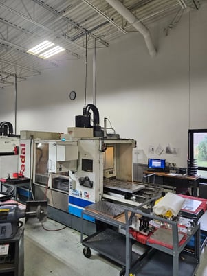 Fadal #VMC4020HT, vertical machining center, 40" X, 20" Y, 20" Z, 7500 RPM, 24 automatic tool changer, 4th - Image 5