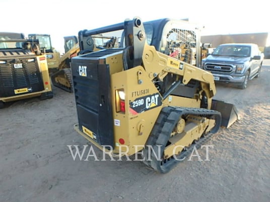 Caterpillar 259D, Track Loader, 2065 hours, S/N: FTL15831, 2018 - Image 3