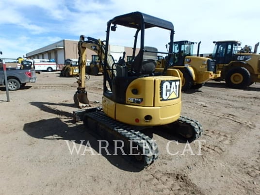 Caterpillar 303.5E2, Crawler Excavator, 2418 hours, S/N: JWY03277, 2018 - Image 3