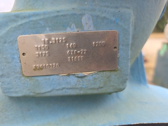 1150 GPM @ 140' TDH, Goulds #3175, Pump w/150 HP Motor, 6" x 8" -22" Size, 1200 RPM - Image 5