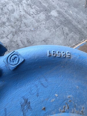 Goulds #CD4MCUN-58591, Pump Casing, for Model 3196, 1.5" x 3" -13" Size - Image 2