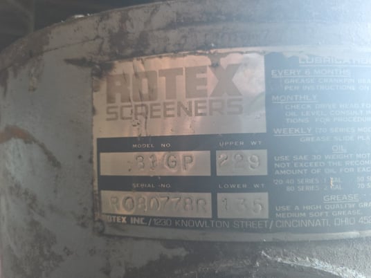 Rotex #81GP, Gearbox - Image 2